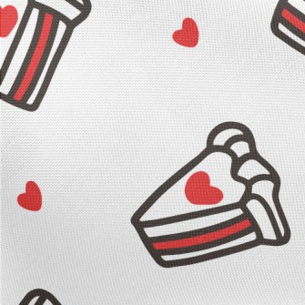 Valentine's Day Berry Pie Pongee