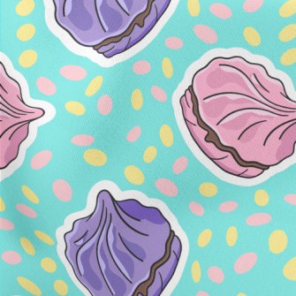 Colorful Marshmallows Lightweight Cotton Poplin