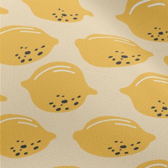 Hand Drawn Fresh Lemon Chiffon