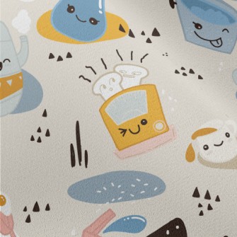 Kitchenware Set Doodle Chiffon
