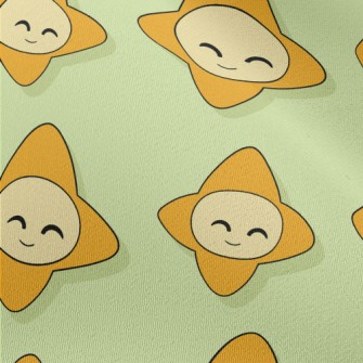 Happy Smiley Star Chiffon