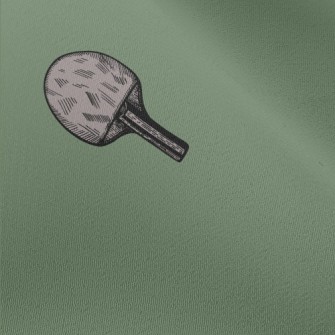 Gray Table Tennis Racket Chiffon