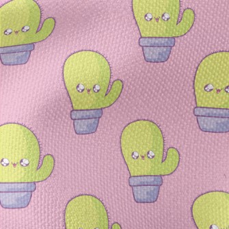 Big Eyed Cactus Waterproof Canvas