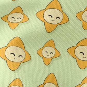 Happy Smiley Star Waterproof Canvas