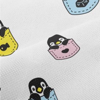 Cute Pocket Penguin Performance Linen