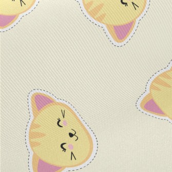 Cartoon Cat Stickers Twill