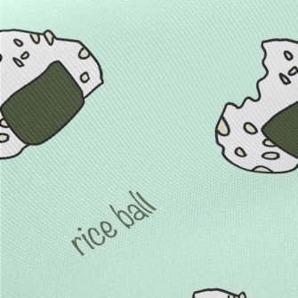 Rice Ball Bite Doodle Twill