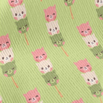 Three-color Cat Dumplings Standard Corduroy