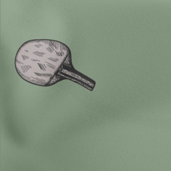 Gray Table Tennis Racket Stretch Ponte