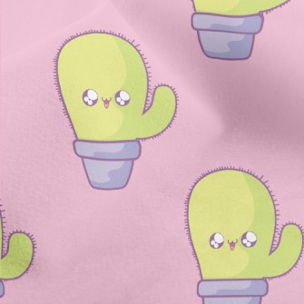 Big Eyed Cactus Micro Fleece