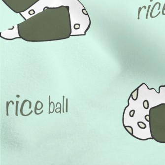Rice Ball Bite Doodle Micro Fleece