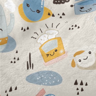 Kitchenware Set Doodle Minky