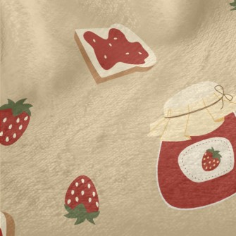 Strawberry Jam Toast Minky