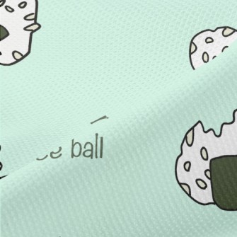 Rice Ball Bite Doodle Piqué