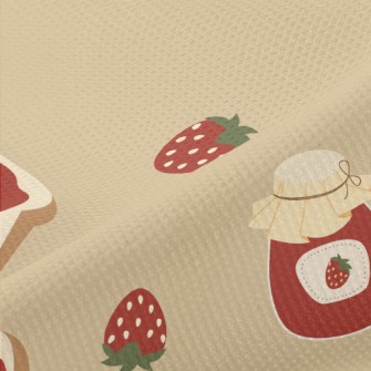 Strawberry Jam Toast Piqué
