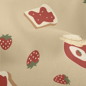 Strawberry Jam Toast Lightweight Performance Linen