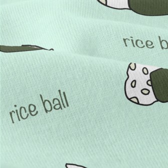 Rice Ball Bite Doodle Modern Jersey