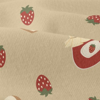Strawberry Jam Toast Modern Jersey