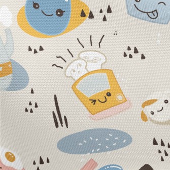 Kitchenware Set Doodle Pongee