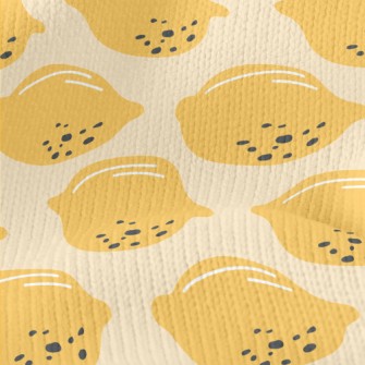 Hand Drawn Fresh Lemon Stretch Jersey