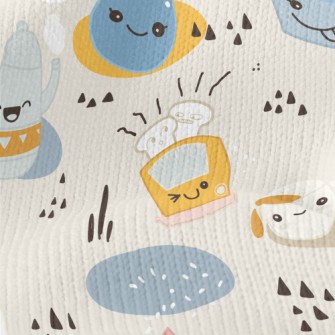 Kitchenware Set Doodle Stretch Jersey