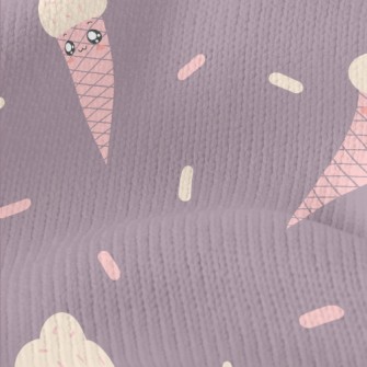 Happy Ice Cream Cone Stretch Jersey