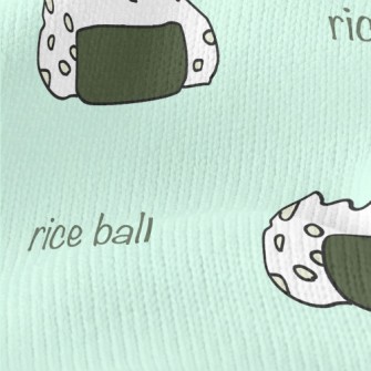 Rice Ball Bite Doodle Stretch Jersey