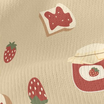 Strawberry Jam Toast Stretch Jersey
