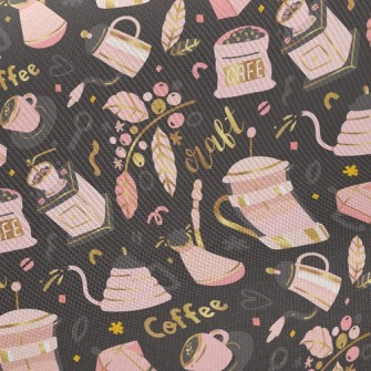 Garden Coffee Time Twill