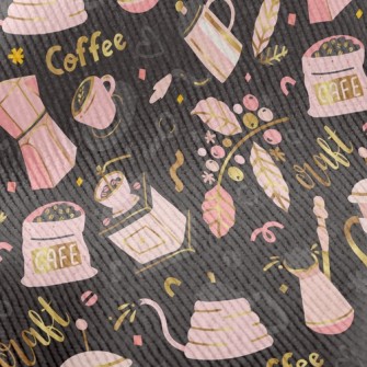 Garden Coffee Time Standard Corduroy