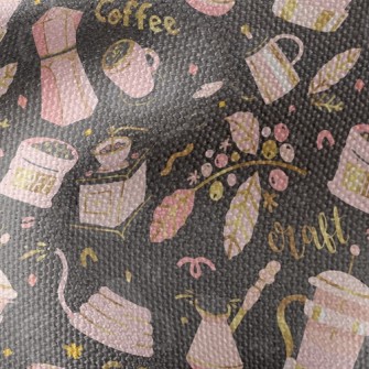 Garden Coffee Time Waterproof Canvas