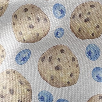 Blueberry Oatmeal Cookies Waterproof Canvas