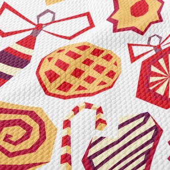 Christmas Handmade Cookies Birdseye Piqué