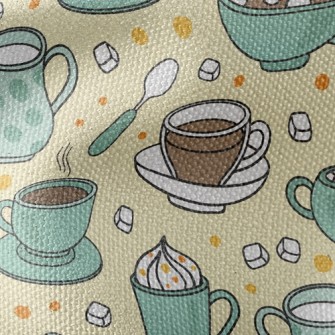 Cappuccino Latte Waterproof Canvas