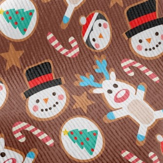 Cute Christmas Character Cooki Standard Corduroy