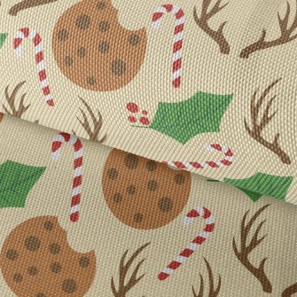 Christmas Cookies Waterproof Oxford