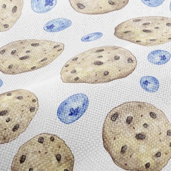 Blueberry Oatmeal Cookies Performance Linen