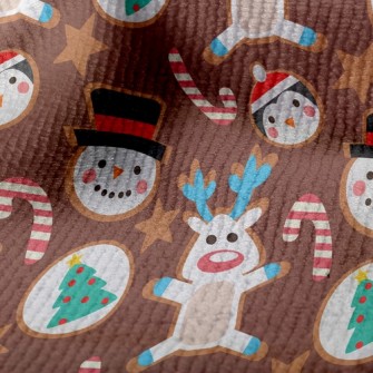 Cute Christmas Character Cooki Terry