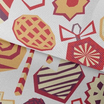 Christmas Handmade Cookies Waterproof Oxford