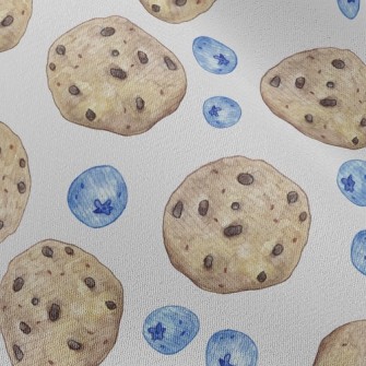 Blueberry Oatmeal Cookies Chiffon