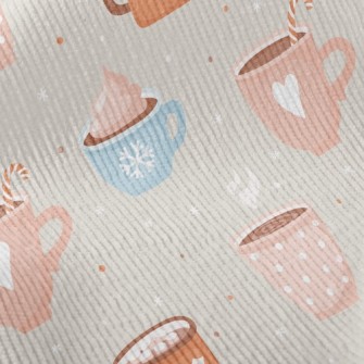 Marshmallow Cocoa Standard Corduroy