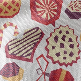 Christmas Handmade Cookies Waterproof Canvas