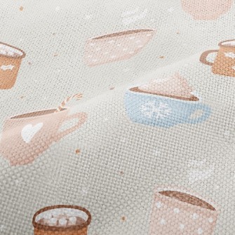 Marshmallow Cocoa Performance Linen