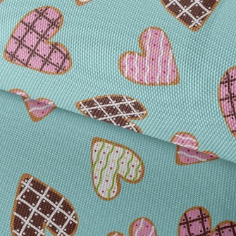 Love Fondant Cookies Waterproof Oxford