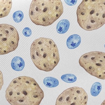 Blueberry Oatmeal Cookies Twill