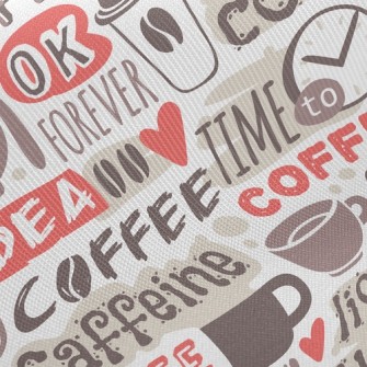 Fun English Coffee Twill