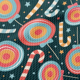 Cane Star Lollipop Birdseye Piqué