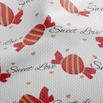 Love Candy Athletic Mesh Flat Back