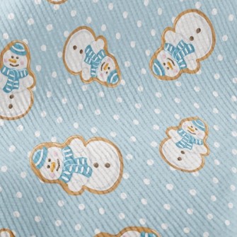 Snowman Fondant Cookies Standard Corduroy