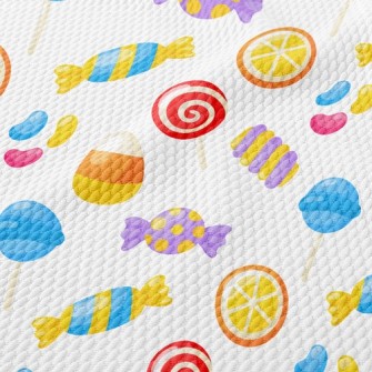 Three-color Bean Candy Birdseye Piqué